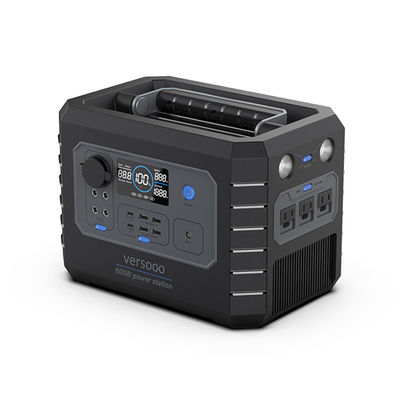 品質  Type C portable power station 600w 110v 220v solar power station portable backup portable home camping lifepo4 battery 工場